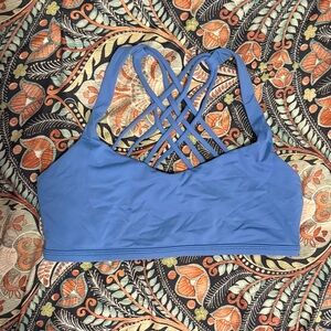 Lululemon strappy sports bra